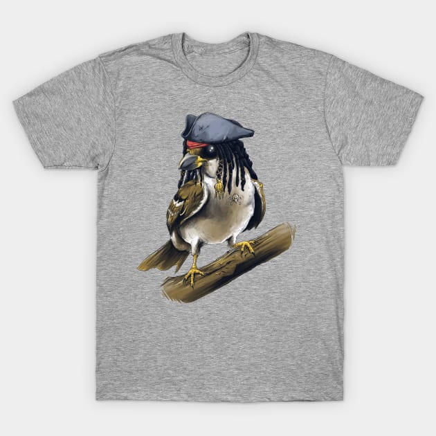 Captain Sparrow T-Shirt by AlbertoArni